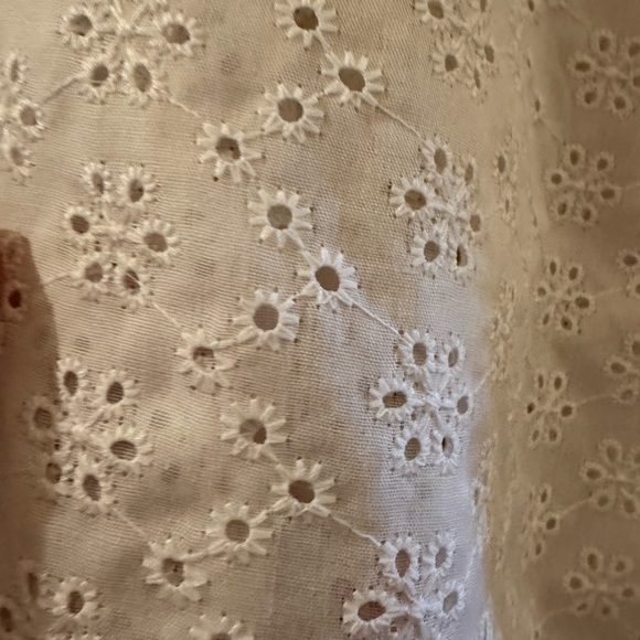 Reformation Olina White Eyelet Pants - Picture 4 of 6